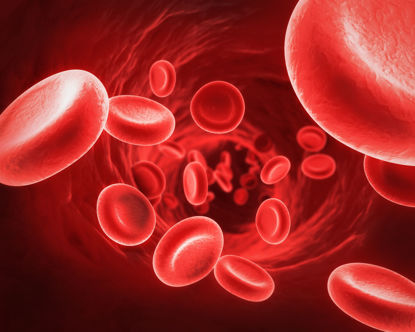 graphic of blood cells