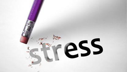 word stress being erased with a pencil